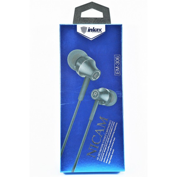 INKAX ΑΚΟΥΣΤΙΚΑ EM-306 BLACK