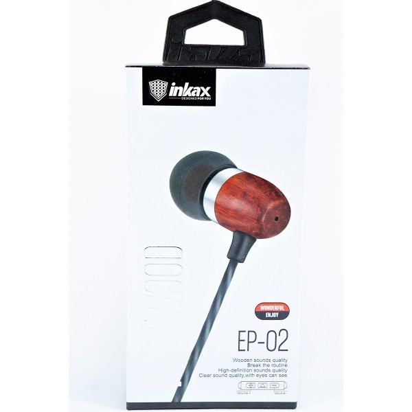 INKAX ΑΚΟΥΣΤΙΚΑ EP-02 BLACK