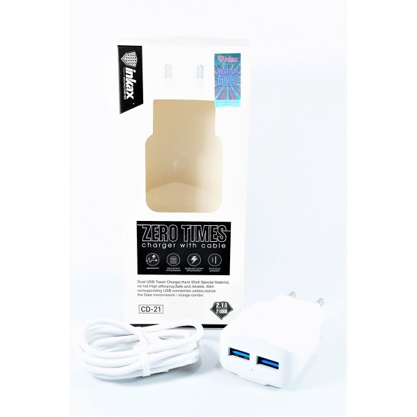 ΦΟΡΤΙΣΤΗΣ CD-21 IP 2.1A 2USB 