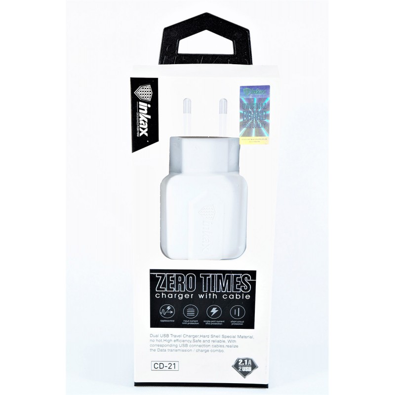 ΦΟΡΤΙΣΤΗΣ CD-21 IP 2.1A 2USB 