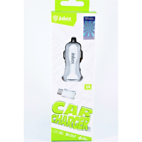 ΦΟΡΤΙΣΤΗΣ ΑΥΤ-ΤΟΥ CD-13 TYPE C 1A 2USB