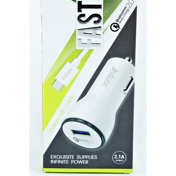 ΦΟΡΤΙΣΤΗΣ ΑΥΤ/ΤΟΥ CD-22 TYPE C QC2.0 