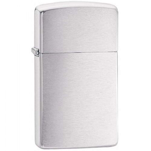 ZIPPO SLIM ΜΑΤΤΕ CHROME ΑΝΤΙΑΝΕΜΙΚΟΣ ΑΝΑΠΤΗΡΑΣ ΑΣΗΜΙ 1600