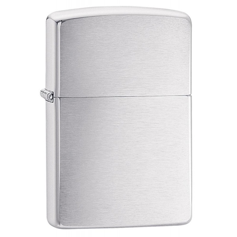 ZIPPO BRUSHED CHROME ΑΝΤΙΑΝΕΜΙΚΟΣ ΑΝΑΠΤΗΡΑΣ  ΚΛΑΣΙΚΟΣ 200