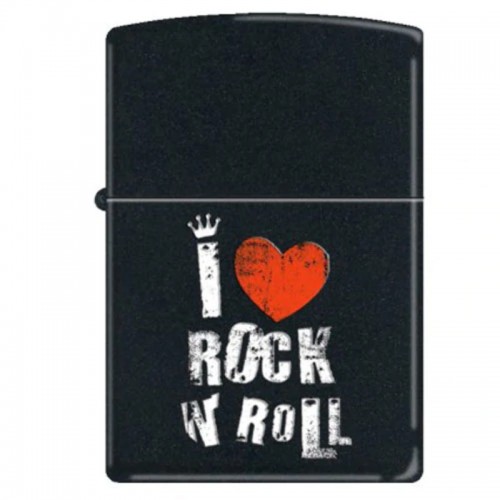 ZIPPO ΑΝΤΙΑΝΕΜΙΚΟΣ ΑΝΑΠΤΗΡΑΣ I LOVE ROCK N ROLL 218-007054