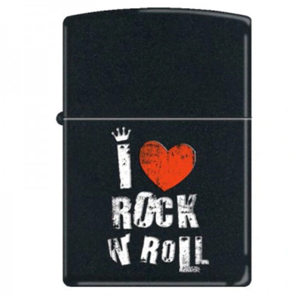 ZIPPO ΑΝΤΙΑΝΕΜΙΚΟΣ ΑΝΑΠΤΗΡΑΣ I LOVE ROCK N ROLL 218-007054