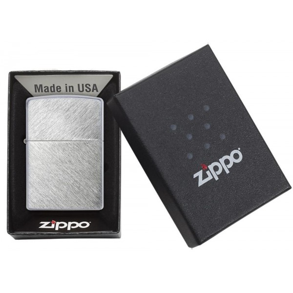 ZIPPO CLASSIC REG HERRINGBONE SWEEP ΑΝΤΙΑΝΕΜΙΚΟΣ ΑΝΑΠΤΗΡΑΣ ΑΣΗΜΙ 24648