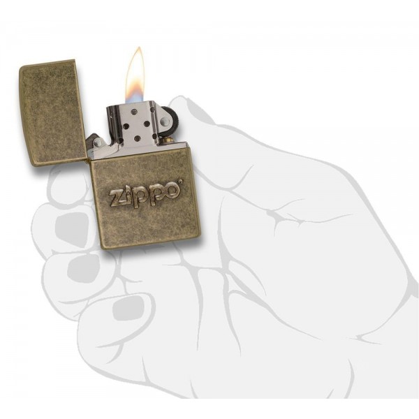 ZIPPO ΑΝΤΙΑΝΕΜΙΚΟΣ ΑΝΑΠΤΗΡΑΣ ΜΕ ΑΝΑΓΛΥΦΟ ΛΟΓΟΤΥΠΟ 28994