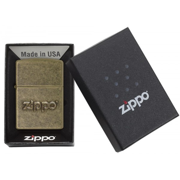 ZIPPO ΑΝΤΙΑΝΕΜΙΚΟΣ ΑΝΑΠΤΗΡΑΣ ΜΕ ΑΝΑΓΛΥΦΟ ΛΟΓΟΤΥΠΟ 28994