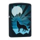  ZIPPO WOLF  AND MOON DESING ΑΝΤΙΑΝΕΜΙΚΟΣ ΑΝΑΠΤΗΡΑΣ ΓΚΡΙ 29864