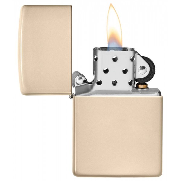 ZIPPO CLASSIC FLAT SAND ΑΝΤΙΑΝΕΜΙΚΟΣ ΑΝΑΠΤΗΡΑΣ ΜΠΕΖ 49453