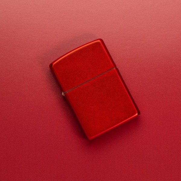ZIPPO METALLIC RED MATTE ΑΝΤΙΑΝΕΜΙΚΟΣ ΑΝΑΠΤΗΡΑΣ 49475