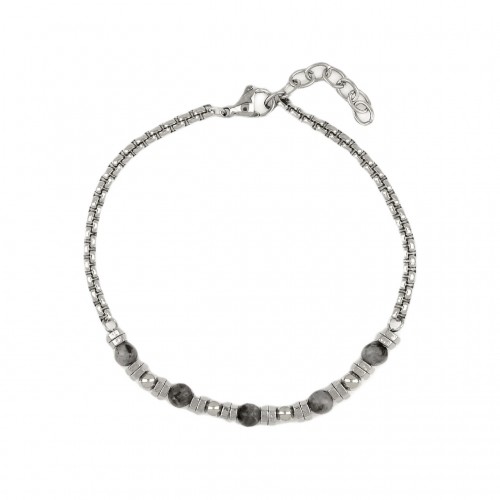 ΑΝΔΡΙΚΟ ΒΡΑΧΙΟΛΙ ΑΤΣΑΛΙ 316L ΑΣΗΜΙ HBS6667