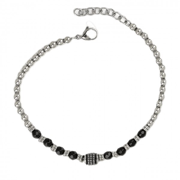 ΑΝΔΡΙΚΟ ΒΡΑΧΙΟΛΙ ΑΤΣΑΛΙ 316L ΑΣΗΜΙ HBS6903