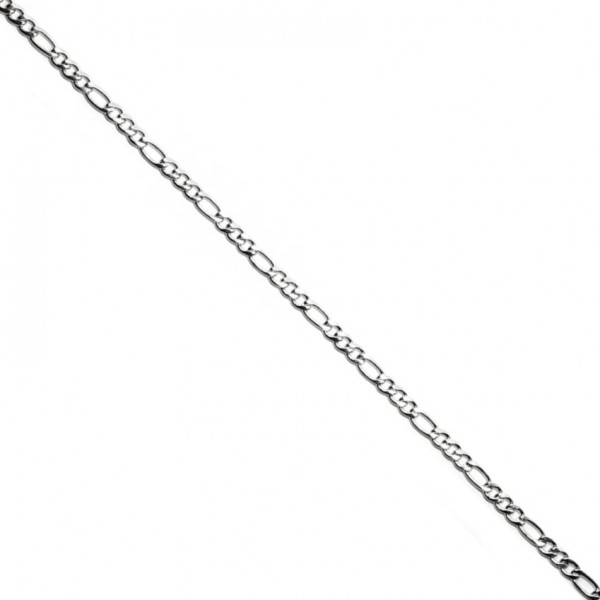 ΑΝΔΡΙΚΗ ΑΛΥΣΙΔΑ ΛΑΙΜΟΥ ΑΤΣΑΛΙ 316L ΑΣΗΜΙ ΦΑΡΔΙΑ ΠΑΧΟΥΣ 5MM ΚΑΙ ΜΗΚΟΥΣ 60CM SC351