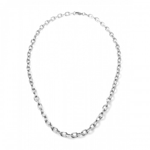 ΑΝΔΡΙΚΗ ΑΛΥΣΙΔΑ ΛΑΙΜΟΥ ΑΤΣΑΛΙ 316L ΑΣΗΜΙ ΦΑΡΔΙΑ ΠΑΧΟΥΣ 8MM ΚΑΙ ΜΗΚΟΥΣ 60CM SC387