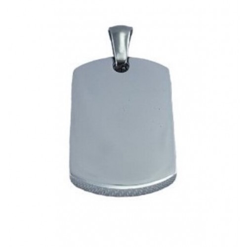 ΑΝΔΡΙΚΟ ΚΟΛΙΕ ΜΕ ΜΑΥΡΟ ΚΟΡΔΟΝΙ ΤΑΥΤΟΤΗΤΑ ΑΤΣΑΛΙ 316L ΑΣΗΜΙ SP1269