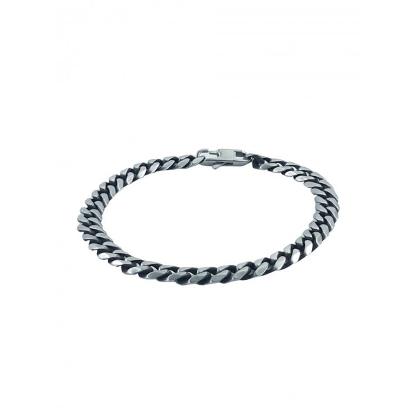 ΑΝΔΡΙΚΟ ΒΡΑΧΙΟΛΙ ΑΛΥΣΙΔΑ  ΑΤΣΑΛΙ 316L ΑΣΗΜΙ SB1666