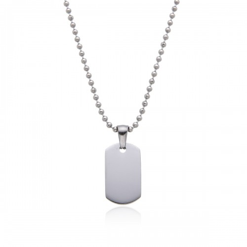 ΑΝΔΡΙΚΟ ΚΟΛΙΕ ΤΑΥΤΟΤΗΤΑ ΜΕ ΑΛΥΣΙΔΑ ΑΤΣΑΛΙ 316L ΑΣΗΜΙ 720769