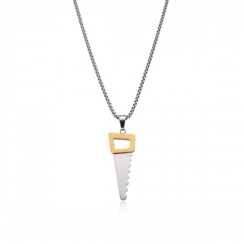 ΑΝΔΡΙΚΟ ΚΟΛΙΕ ΠΡΙΟΝΙ ΜΕ ΑΛΥΣΙΔΑ ΑΤΣΑΛΙ 316L ΑΣΗΜΙ 720961