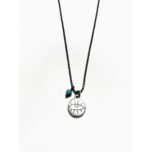 ΑΝΔΡΙΚΟ ΧΕΙΡΟΠΟΙΗΤΟ ΚΡΕΜΑΣΤΟ ΜΕ ΣΤΑΥΡΟ ΚΑΙ ΣΧΕΔΙΟ ΜΑΤΑΚΙ