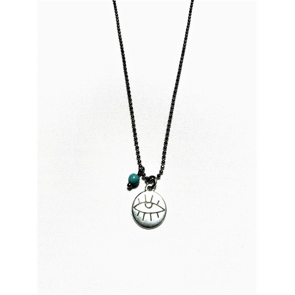 ΑΝΔΡΙΚΟ ΧΕΙΡΟΠΟΙΗΤΟ ΚΡΕΜΑΣΤΟ ΜΕ ΣΤΑΥΡΟ ΚΑΙ ΣΧΕΔΙΟ ΜΑΤΑΚΙ