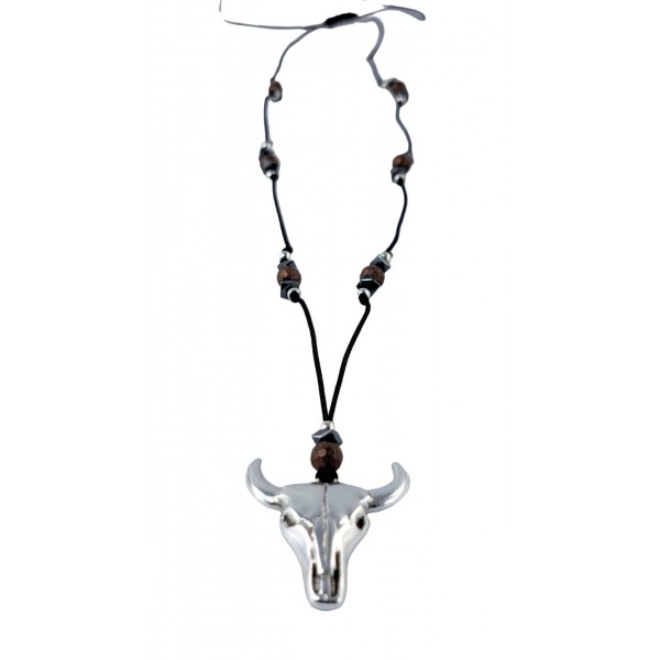 ΑΝΔΡΙΚΟ ΧΕΙΡΟΠΟΙΗΤΟ ΚΟΛΙΕ ΤΑΥΡΟΣ ΜΑΥΡΟ-ΚΑΦΕ M2-24012BR