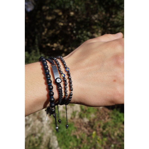 ΑΝΔΡΙΚΟ ΧΕΙΡΟΠΟΙΗΤΟ ΒΡΑΧΙΟΛΙ ΑΙΜΑΤΙΤΗΣ-ΟΝΥΧΑΣ