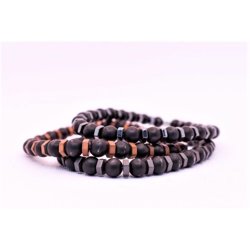 ΑΝΔΡΙΚΟ ΧΕΙΡΟΠΟΙΗΤΟ ΒΡΑΧΙΟΛΙ ΟΝΥΧΑΣ ΚΑΙ ΑΙΜΑΤΙΤΗΣ