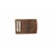 FETICHE LEATHER ΔΕΡΜΑΤΙΝΗ RFID ΘΗΚΗ ΚΑΡΤΩΝ ΚΑΦΕ HU 2669