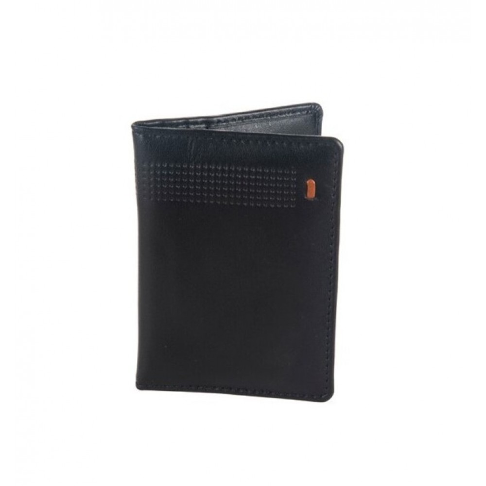 FETICHE LEATHER ΔΕΡΜΑΤΙΝΗ ΘΗΚΗ ΚΑΡΤΩΝ RFID ΜΑΥΡΗ NA 2-568