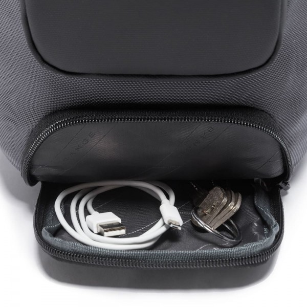 BANGE ΑΝΔΡΙΚΟ ΤΣΑΝΤΑΚΙ CROSSBODY ΑΝΘΡΑΚΙ 7086-GREY