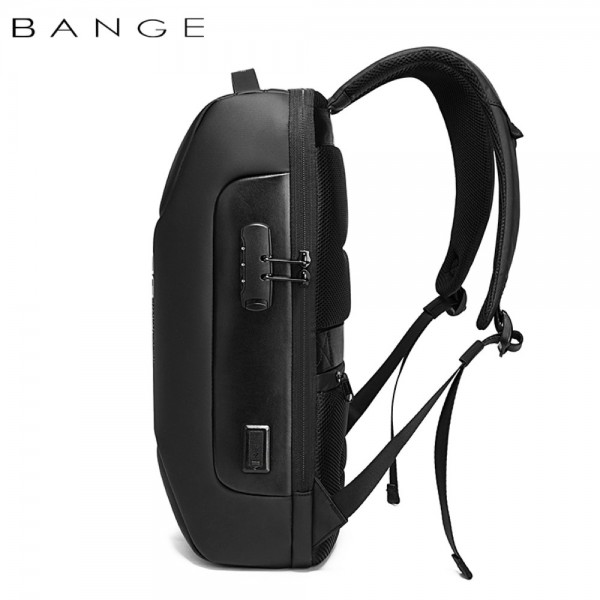 BANGE ΑΝΔΡΙΚΟ ΣΑΚΙΔΙΟ ΠΛΑΤΗΣ ΘΗΚΗ LAPTOP 15,6" ΜΑΥΡΟ 7216