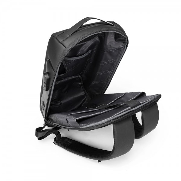 BANGE ΑΝΔΡΙΚΟ ΣΑΚΙΔΙΟ ΠΛΑΤΗΣ ΘΗΚΗ LAPTOP 15,6" ΜΑΥΡΟ 7216