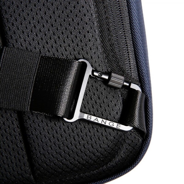 BANGE ΑΝΔΡΙΚΟ ΤΣΑΝΤΑΚΙ CROSSBODY ΜΠΛΕ 7566-BLUE