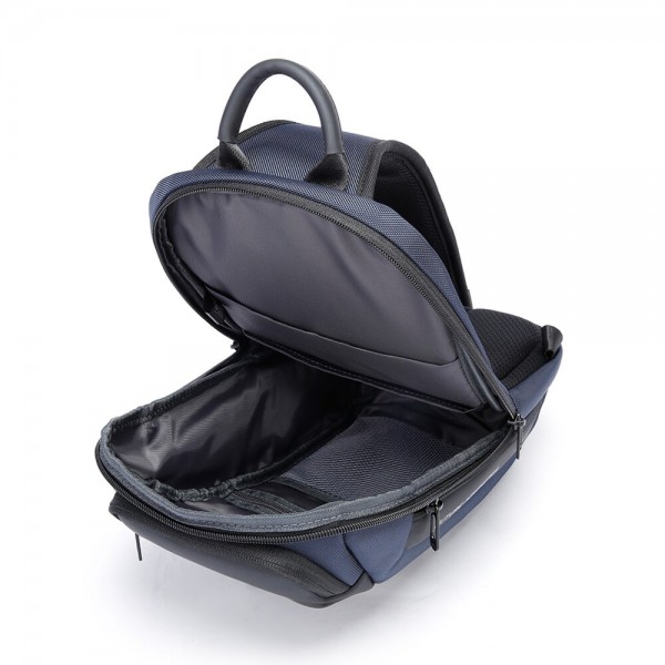 BANGE ΑΝΔΡΙΚΟ ΤΣΑΝΤΑΚΙ CROSSBODY ΜΠΛΕ 7566-BLUE