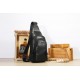 BULL CAPTAIN ΑΝΔΡΙΚΟ ΔΕΡΜΑΤΙΝΟ  CROSSBODY ΜΑΥΡΟ XB127-BLACK