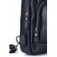 BULL CAPTAIN ΑΝΔΡΙΚΟ ΔΕΡΜΑΤΙΝΟ  CROSSBODY ΜΑΥΡΟ XB129-BL