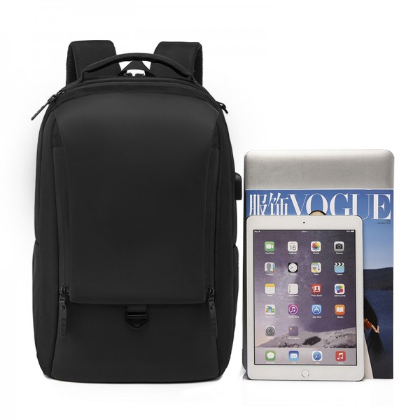 FORECAST ΣΑΚΙΔΙΟ ΠΛΑΤΗΣ-ΘΗΚΗ LAPTOP 15,6" USB ΜΑΥΡΟ 8835