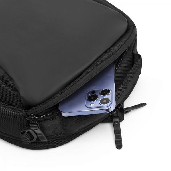 FORECAST ΣΑΚΙΔΙΟ ΠΛΑΤΗΣ-ΘΗΚΗ LAPTOP 15,6" USB ΜΑΥΡΟ 8835