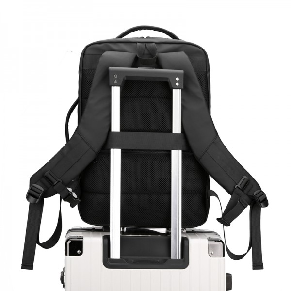 FORECAST ΣΑΚΙΔΙΟ ΠΛΑΤΗΣ-ΘΗΚΗ LAPTOP 15,6" USB ΜΑΥΡΟ 8835