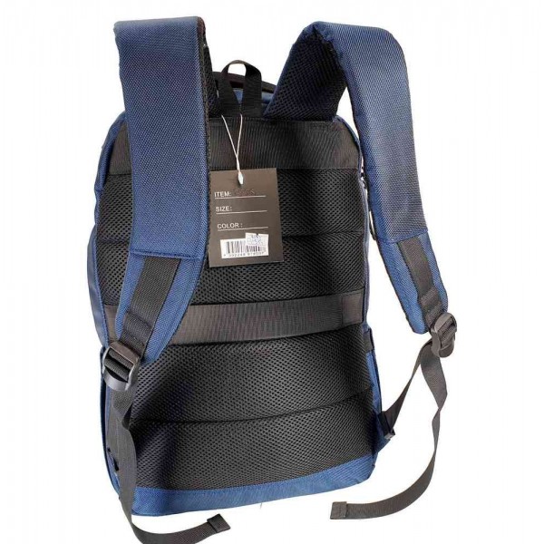 FORECAST ΣΑΚΙΔΙΟ ΠΛΑΤΗΣ-ΘΗΚΗ LAPTOP 15,6" USB ΜΠΛΕ 8835