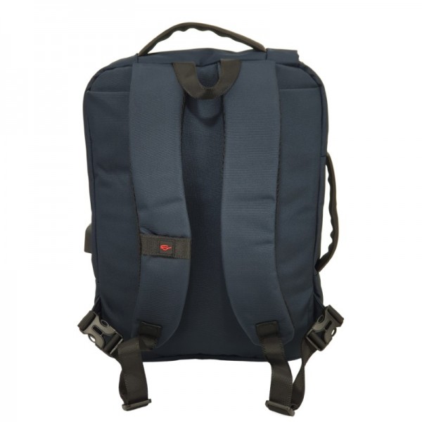 FORECAST ΤΣΑΝΤΑ ΠΛΑΤΗΣ ΘΗΚΗ LAPTOP 15,6" ΜΑΥΡΗ-ΜΠΛΕ 25001