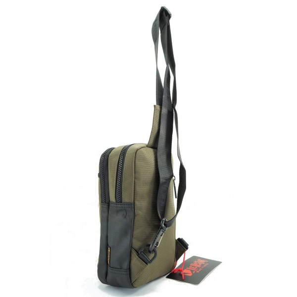 LEASTAT ΑΝΔΡΙΚΟ ΤΣΑΝΤΑΚΙ BODYBAG ΧΑΚΙ 9010 