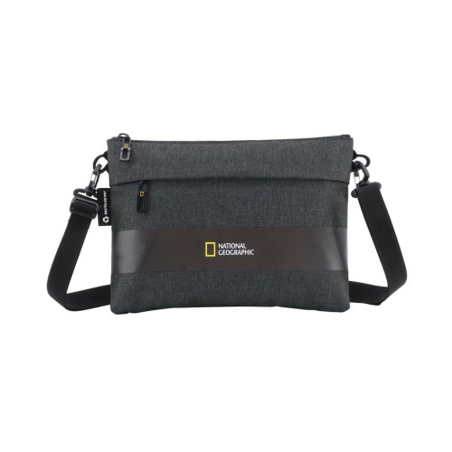 NATIONAL GEOGRAPHIC SHADOW SHOULDER UNISEX ΤΣΑΝΤΑ ΩΜΟΥ/ΧΙΑΣΤΙ ΓΚΡΙ-ΑΝΘΡΑΚΙ N21105-89