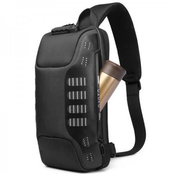 OZUKO ΑΝΔΡΙΚΟ ΣΑΚΙΔΙΟ CROSSBODY ΜΑΥΡΟ 9339