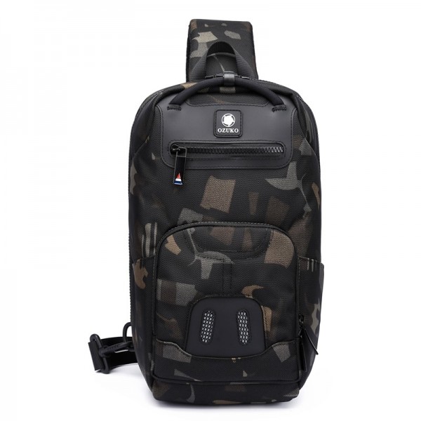 OZUKO ΑΝΔΡΙΚΟ ΣΑΚΙΔΙΟ CROSSBODY ARMY 9420