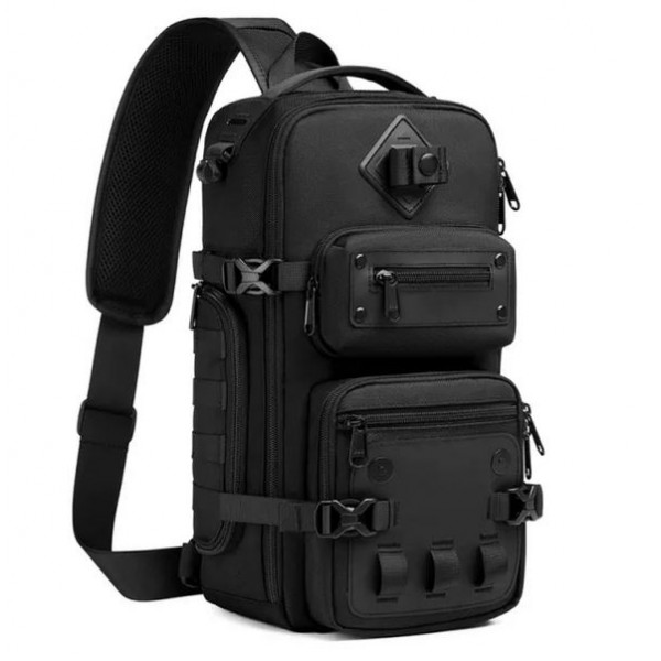 OZUKO ΑΝΔΡΙΚΟ ΣΑΚΙΔΙΟ CROSSBODY ΜΑΥΡΟ 9585