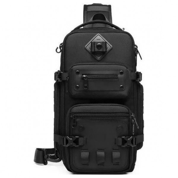 OZUKO ΑΝΔΡΙΚΟ ΣΑΚΙΔΙΟ CROSSBODY ΜΑΥΡΟ 9585