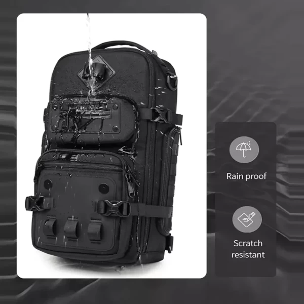 OZUKO ΑΝΔΡΙΚΟ ΣΑΚΙΔΙΟ CROSSBODY ΜΑΥΡΟ 9585